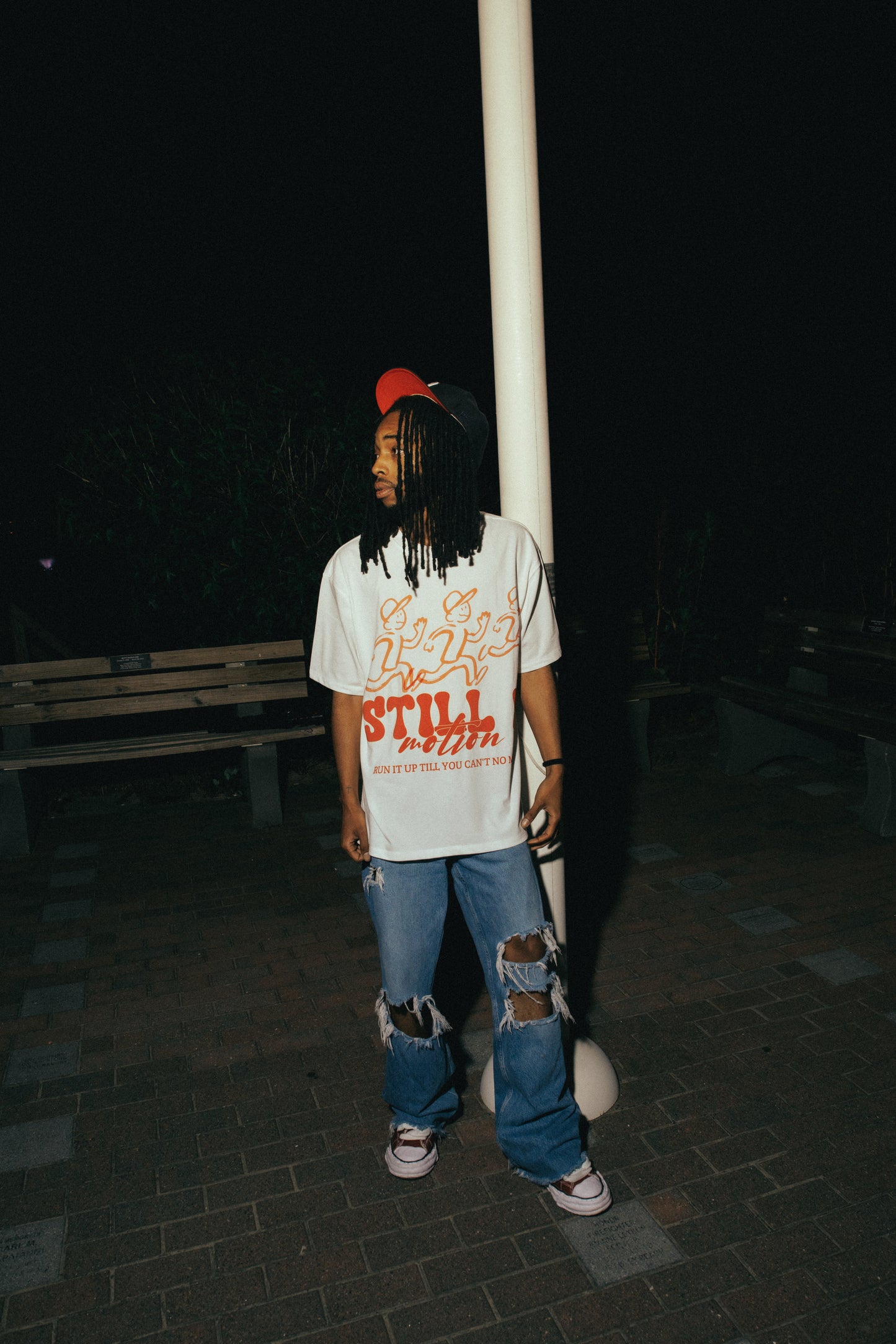 Oversized Motion Run It Up Tshirt