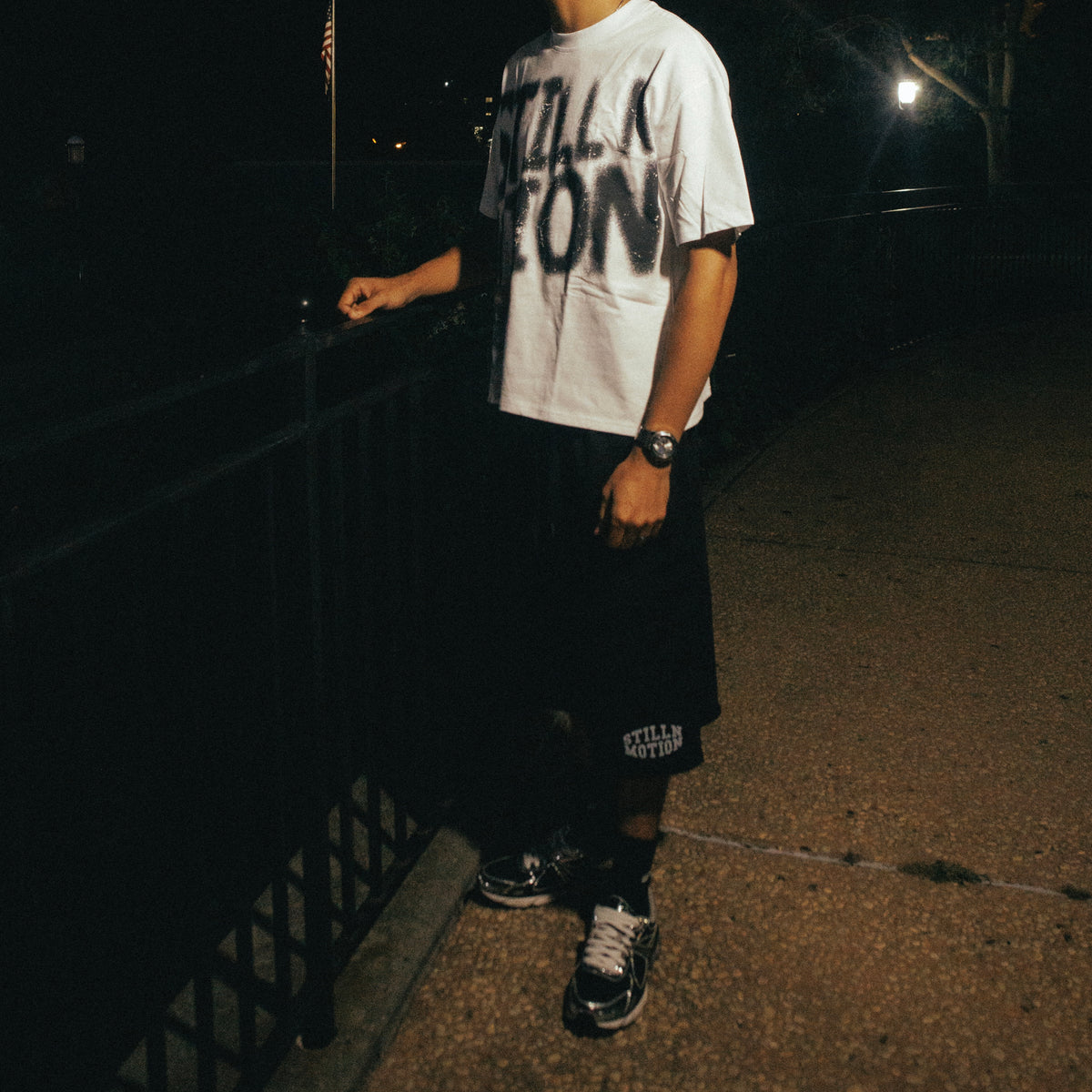 Black Cozy Motion Shorts