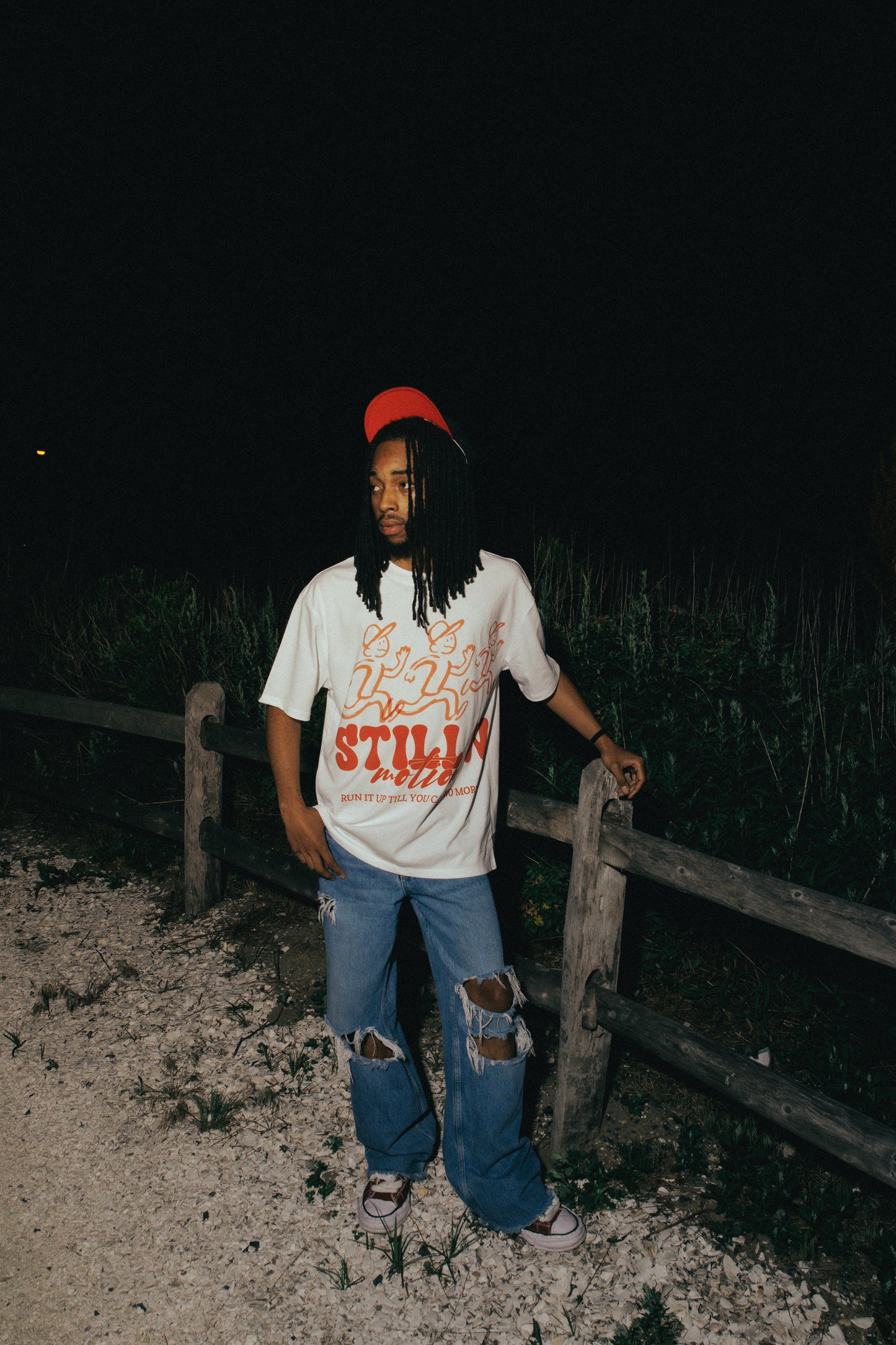Oversized Motion Run It Up Tshirt