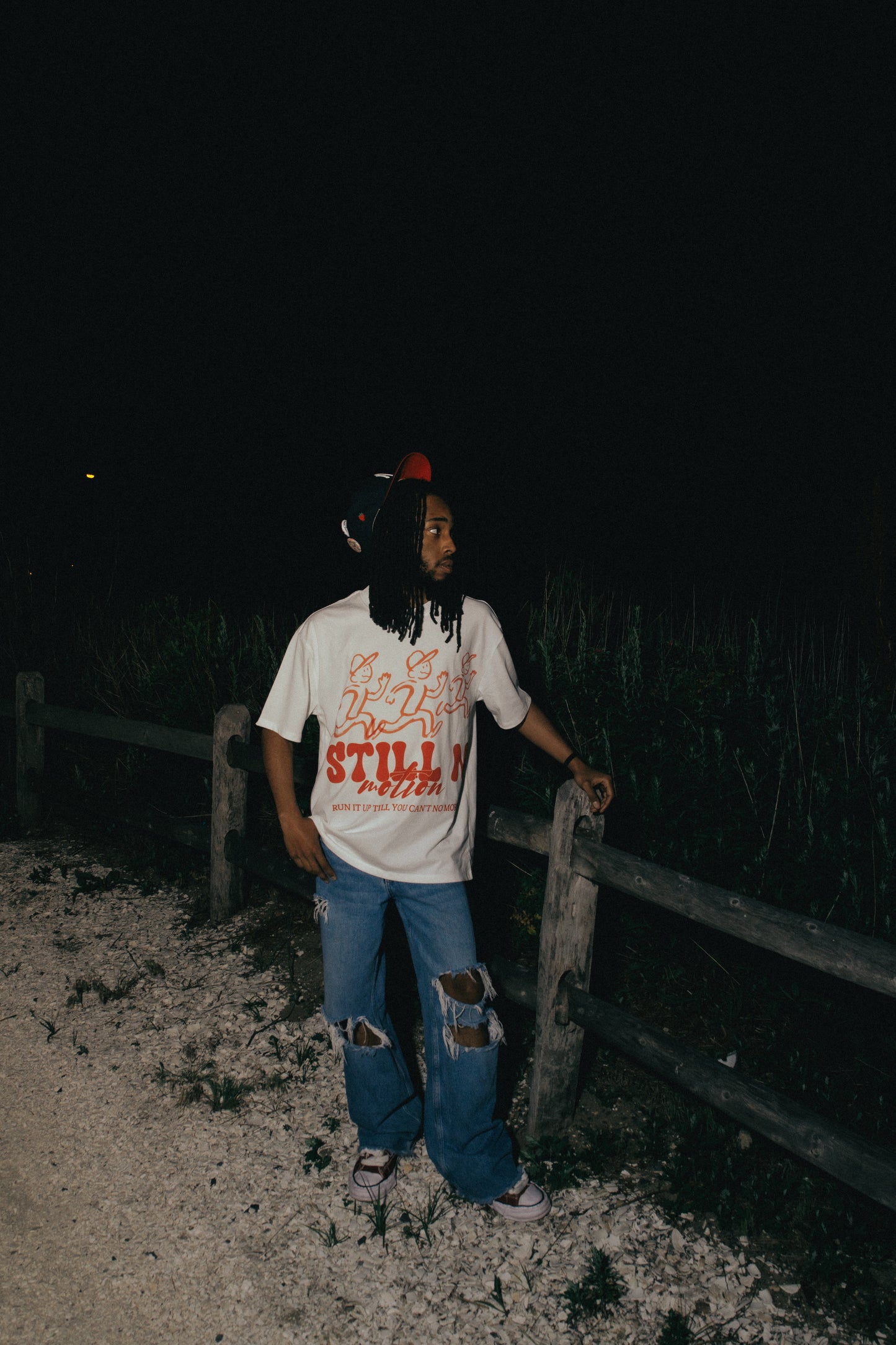 Oversized Motion Run It Up Tshirt